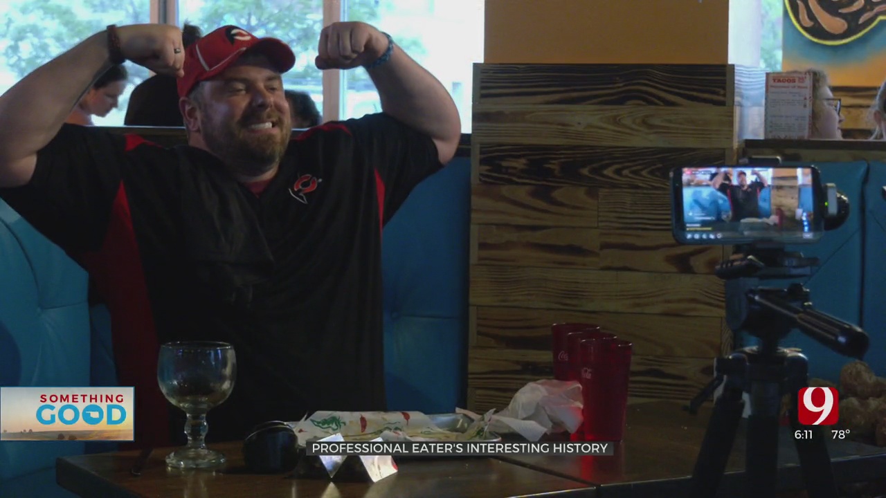 Professional Eater Takes Down Hacienda Tacos Challenge