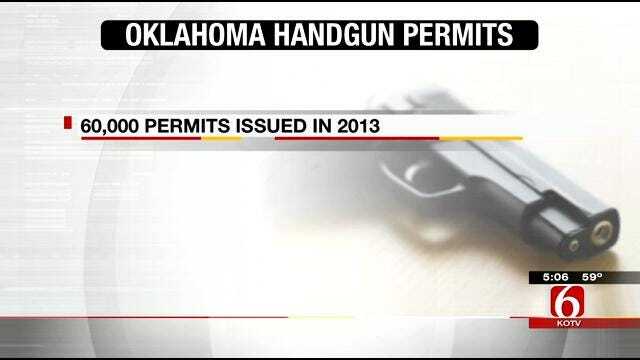 Oklahoma Handgun Permits Issued More Than Doubled In 2013