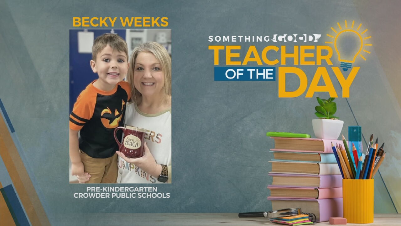 Teacher Of The Day: Becky Weeks