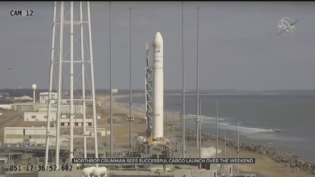 Northrop Grumman Launches Cargo Ship To Space Station