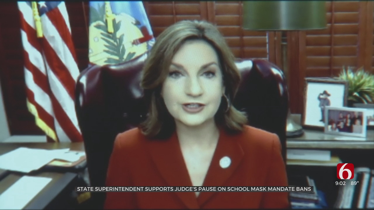 State Superintendent Supports Judge's Pause On School Mask Mandate Bans