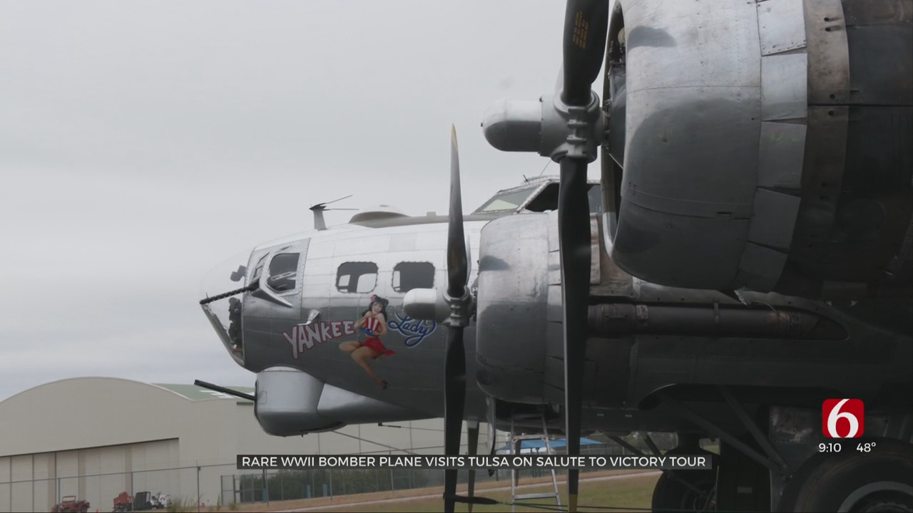 Rare WWII Boeing B-17 Spends Weekend Flying Through Green Country