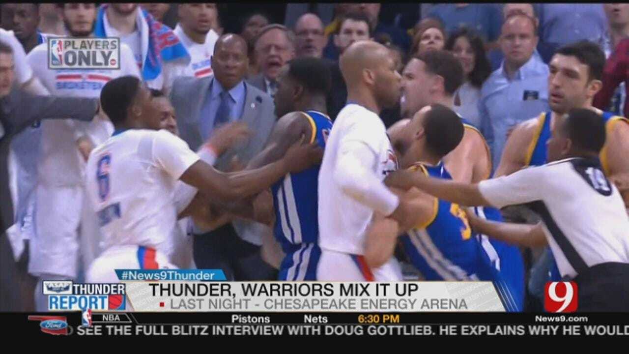 Thunder Fall To Warriors For Fourth Time This Season