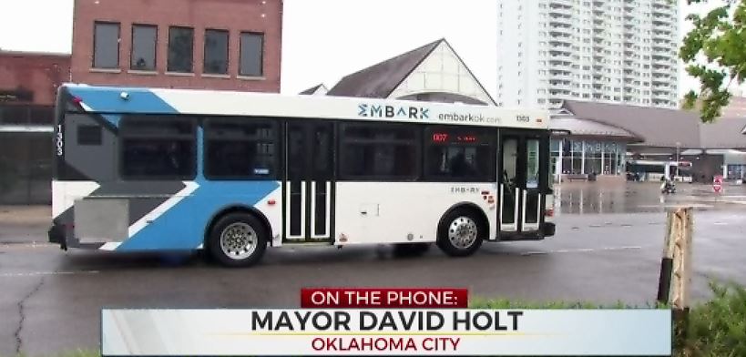 OKC Mayor David Holt On Mobile Vaccines, Rapid Transit System