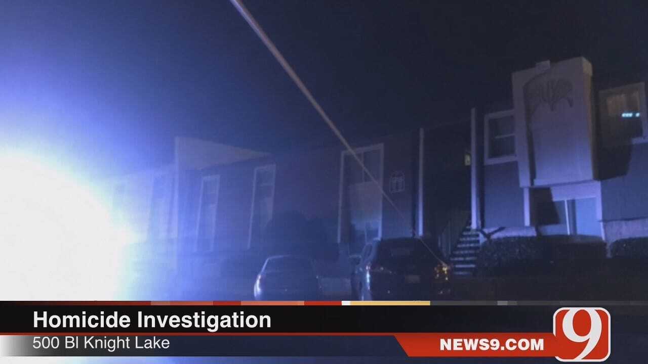 WEB EXTRA: Police Investigate Shooting Death Of Man At OKC Apartment