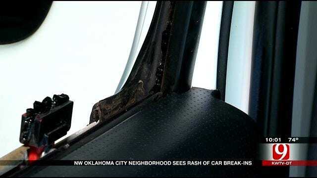 Car Windows Shattered In String Of NW OKC Break-Ins