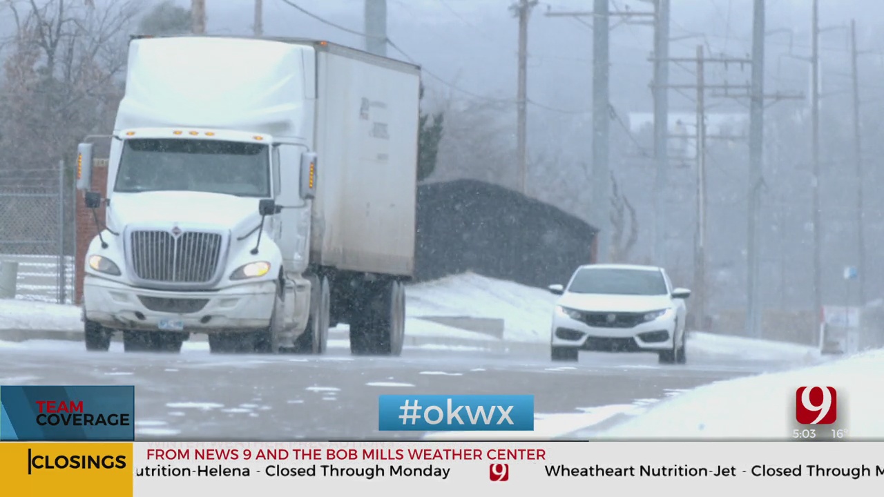 ODOT Warns Oklahomans About Dangerous Roads Ahead Of The Weekend 