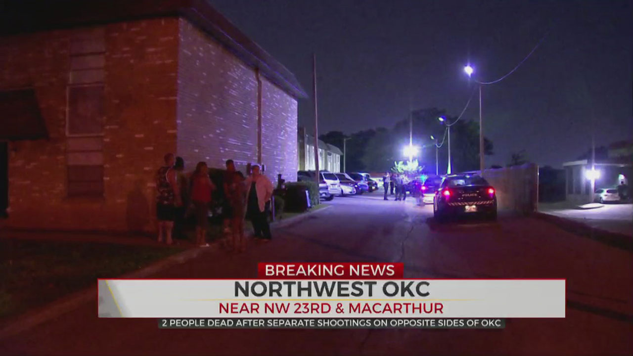 2 Dead After Separate Shooting On Opposite Sides Of OKC Metro 