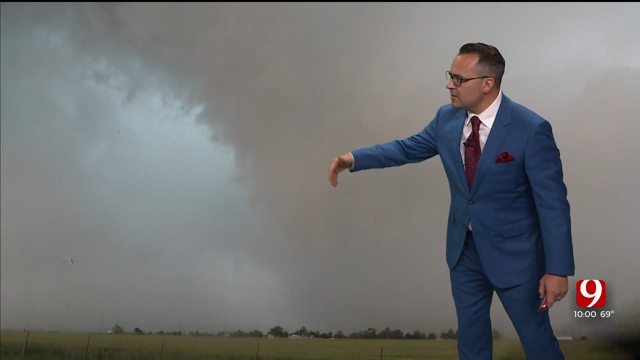 Severe Storms In Oklahoma (Watch News 9 Cut-Ins)