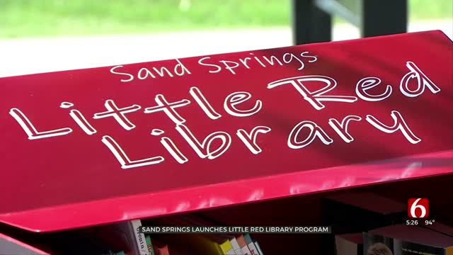 Sand Springs Launches Little Red Library Program