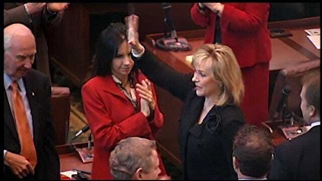 WEB EXTRA: Governor Fallin Recognizes Oklahomans In Military