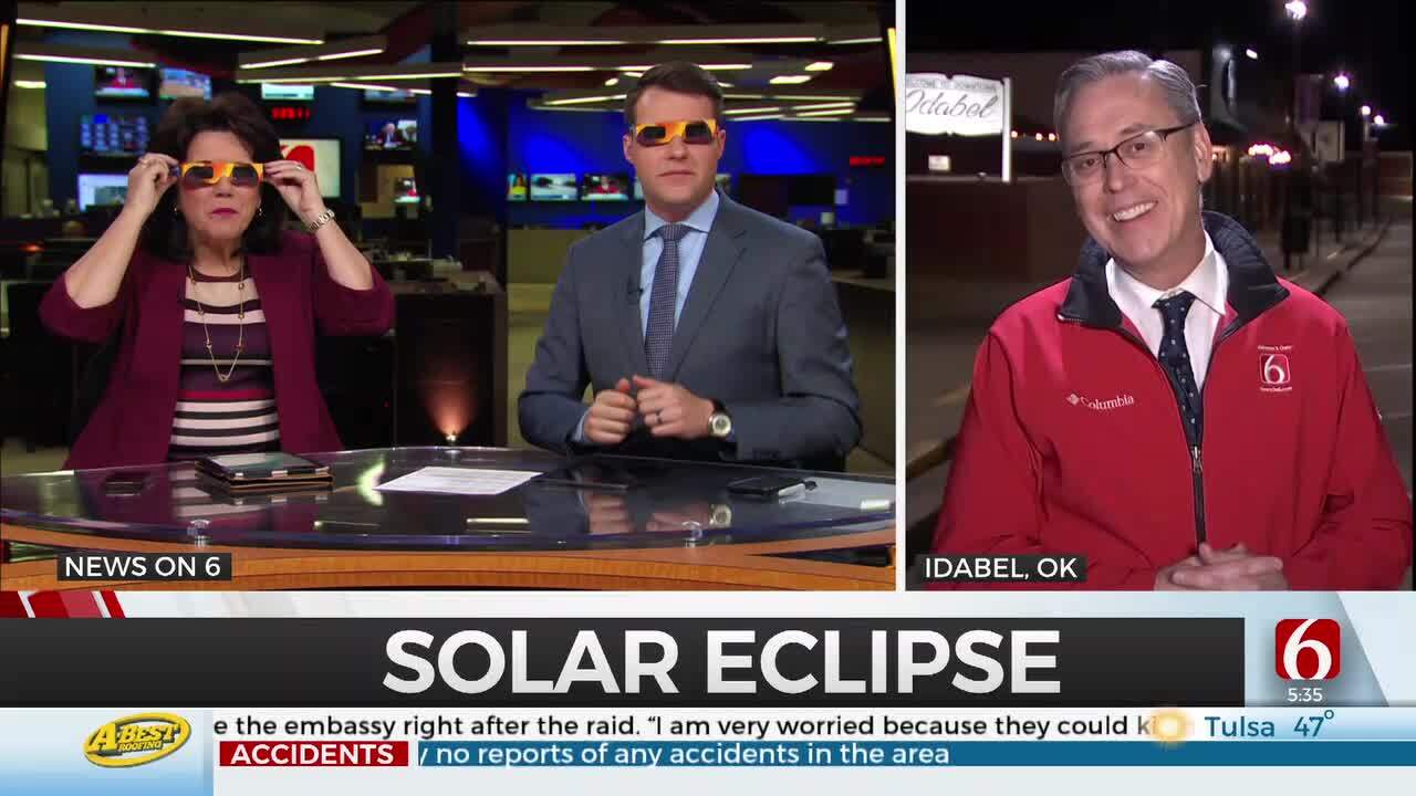 Live In Idabel: Meteorologist Alan Crone Shares Outlook For Solar Eclipse Day