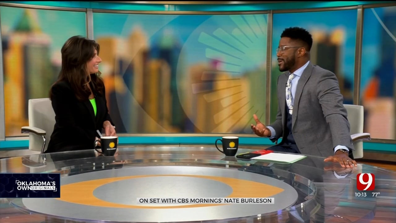 Robin Marsh Interviews CBS Mornings' Nate Burleson