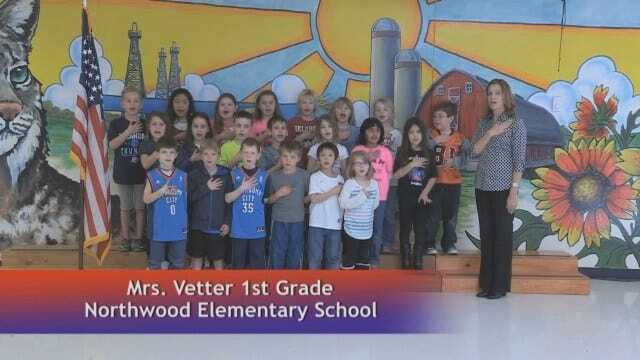 Mrs. Vetter's 1st Grade class at Northwood Elementary School