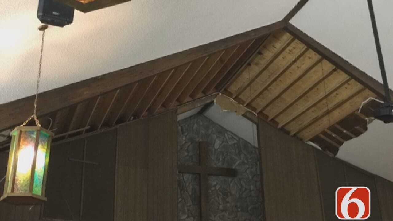 Tony Russell: Tornado Doesn't Stop West Tulsa Church