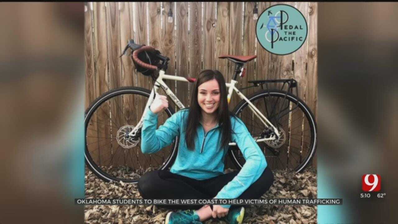Okla. Students To Bike The West Coast To Help Victims Of Human Trafficking