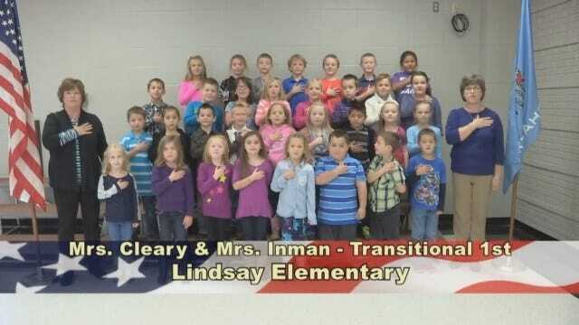 Mrs. Cleary and Mrs. Inman's Transitional 1st Grade class at Lindsay Elementary School