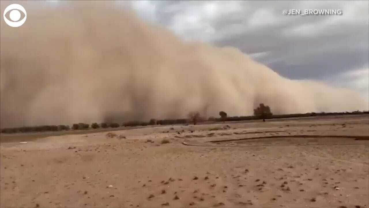 WATCH: Huge Australia Dust Storm