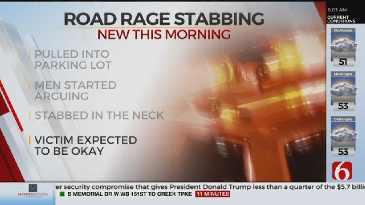 1 Person Stabbed After Road Rage Confrontation