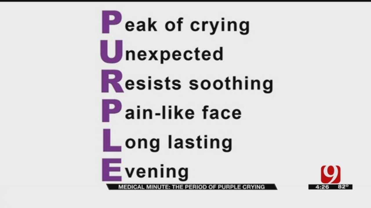 Medical Minute: PURPLE Crying