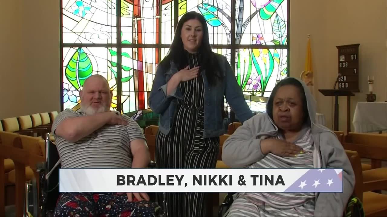 Daily Pledge: Bradley, NIkki & Tina