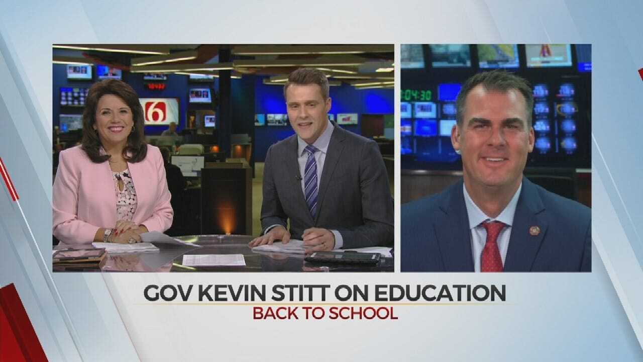WATCH: Governor Kevin Stitt On Education