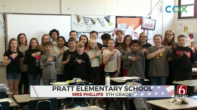 Daily Pledge: Pratt Elementary