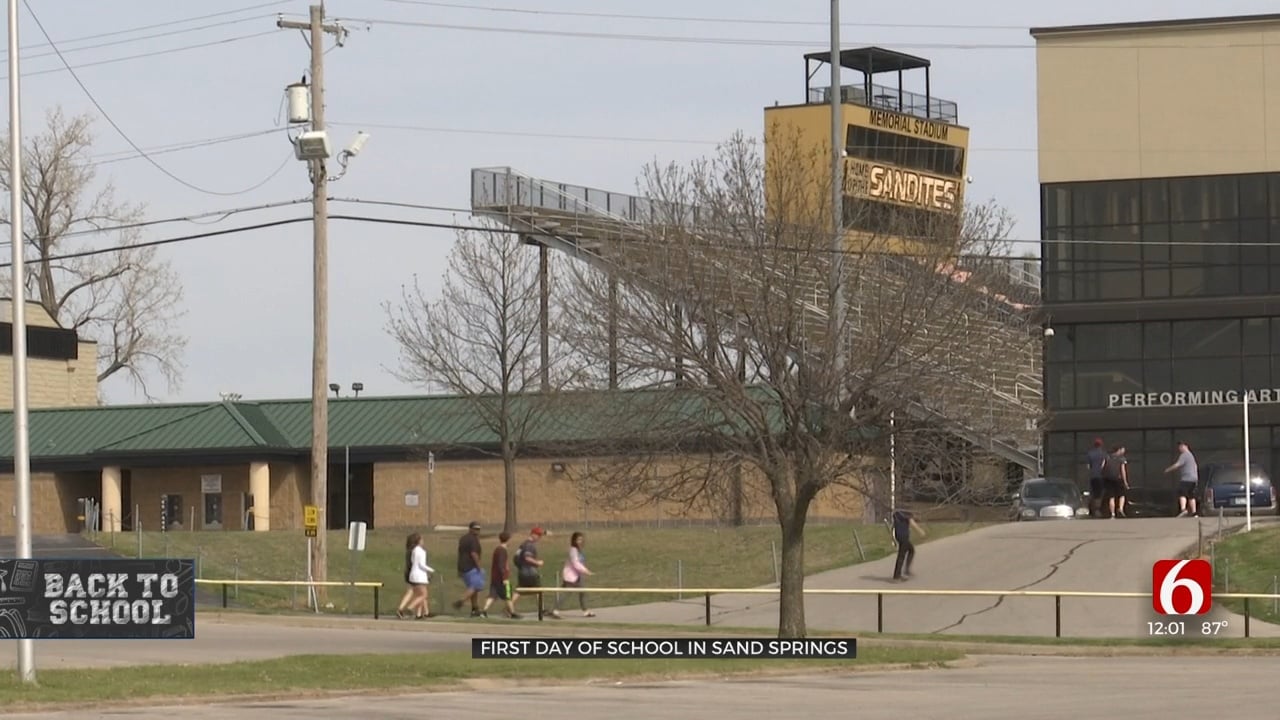 Sand Springs Students Return To Class For Fall Semester 