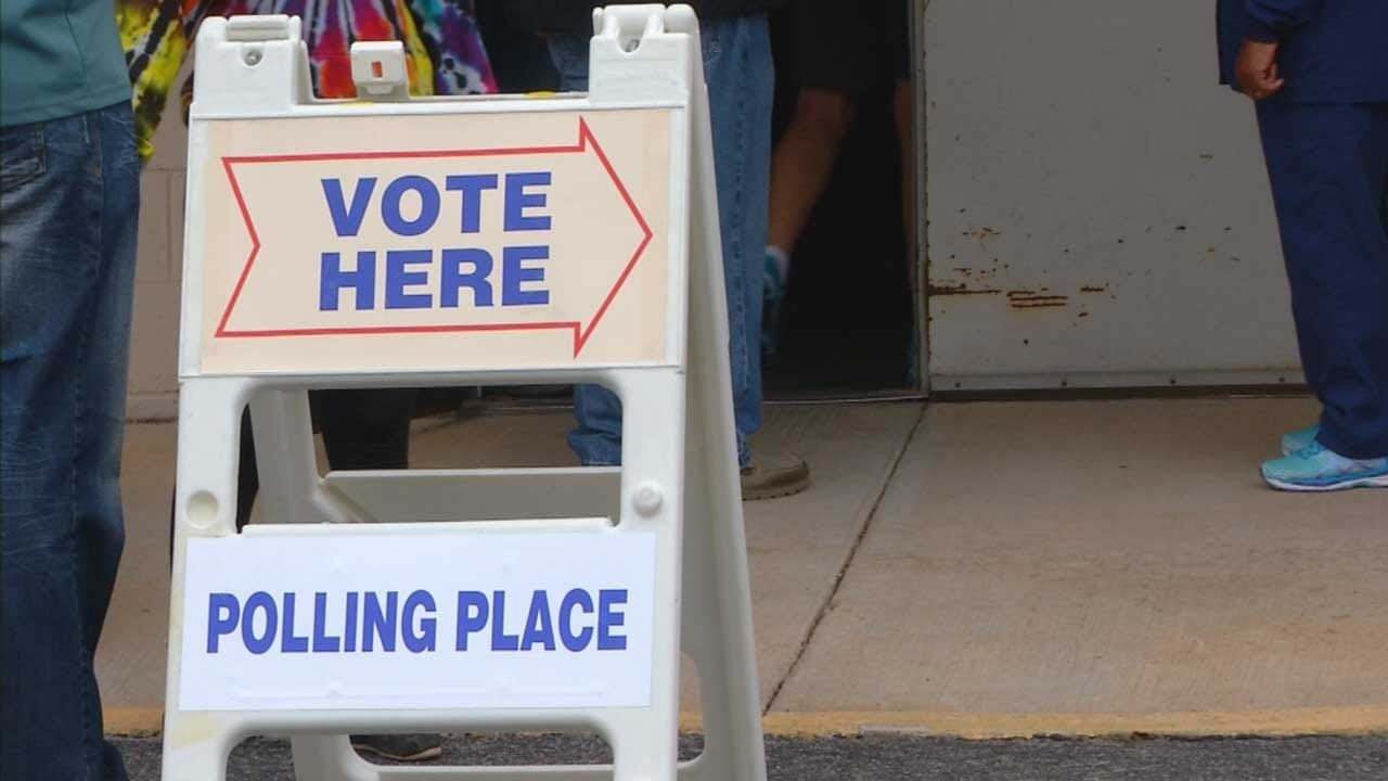 Oklahoma Voters Head To The Polls For Election Primaries