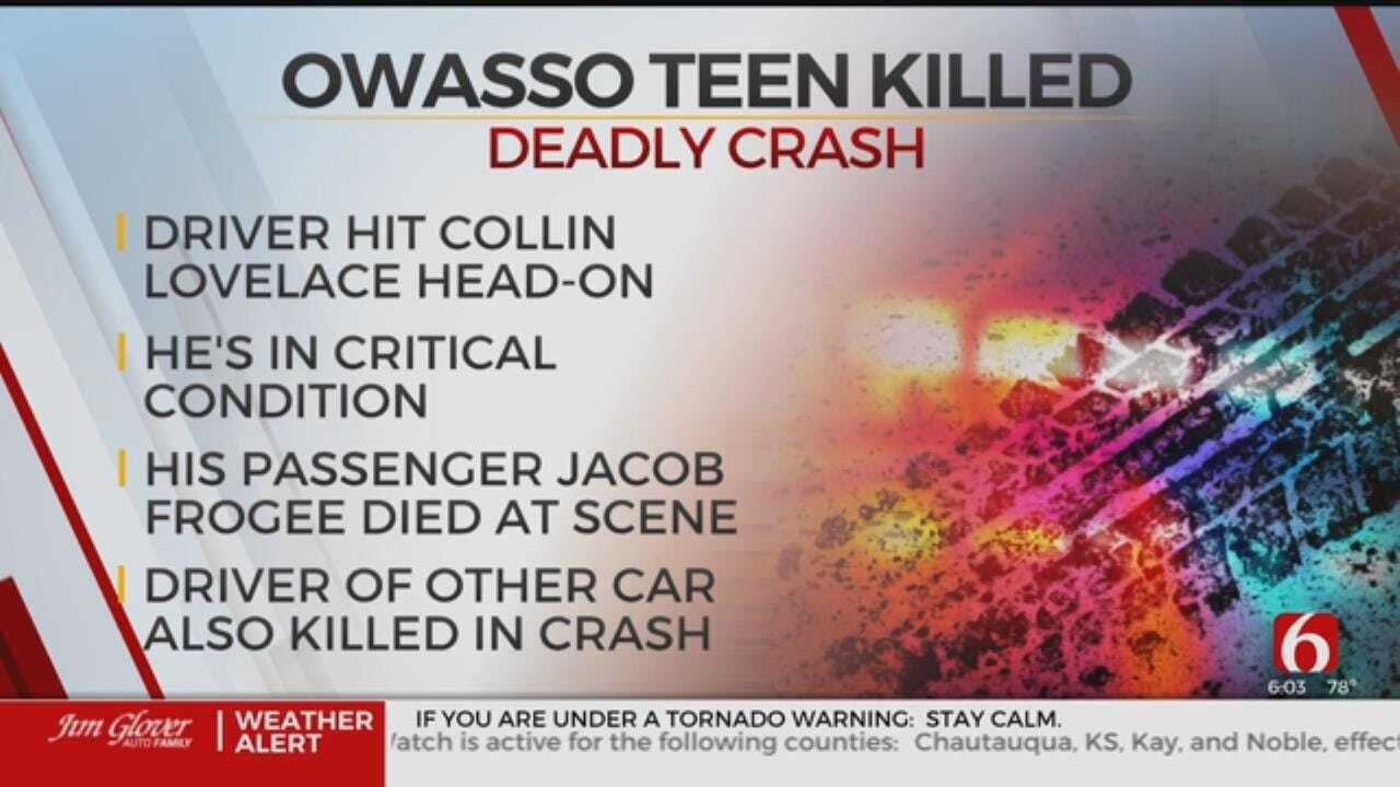 1 Owasso Teen Killed, Another Critical After Texas Wreck