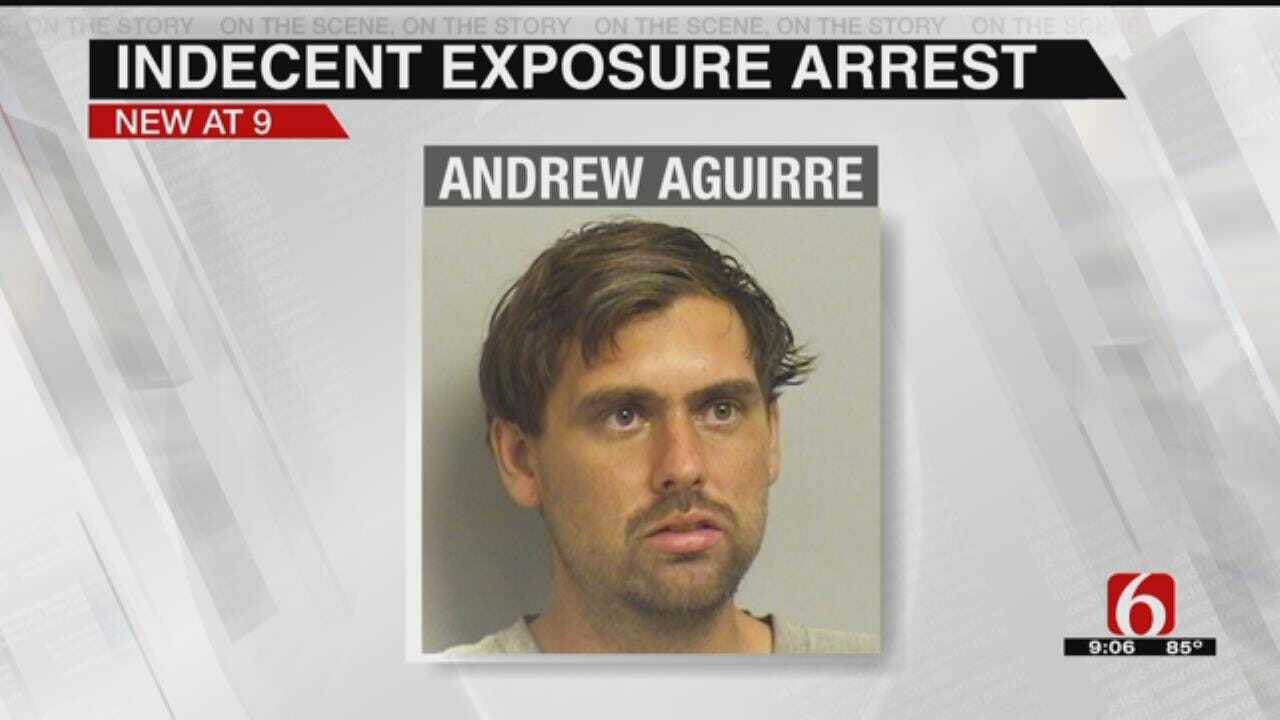 Man Arrested For Indecent Exposure, Trespassing