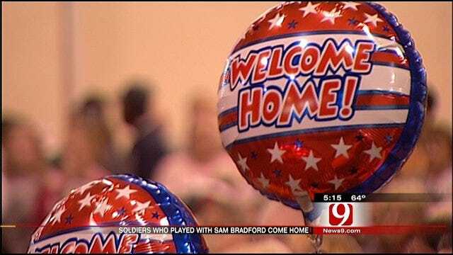Soldier Who Played Football With Sam Bradford Comes Home