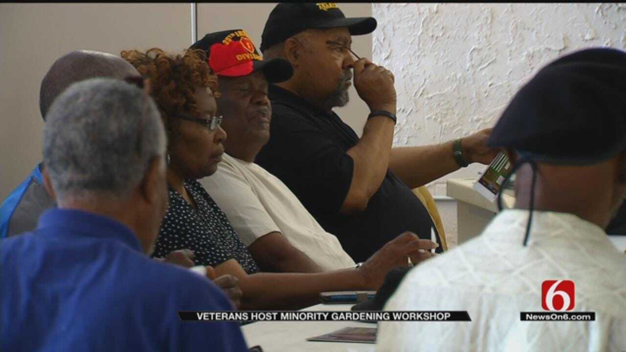 African-American Veterans Group Takes Part In USDA Gardening Workshop