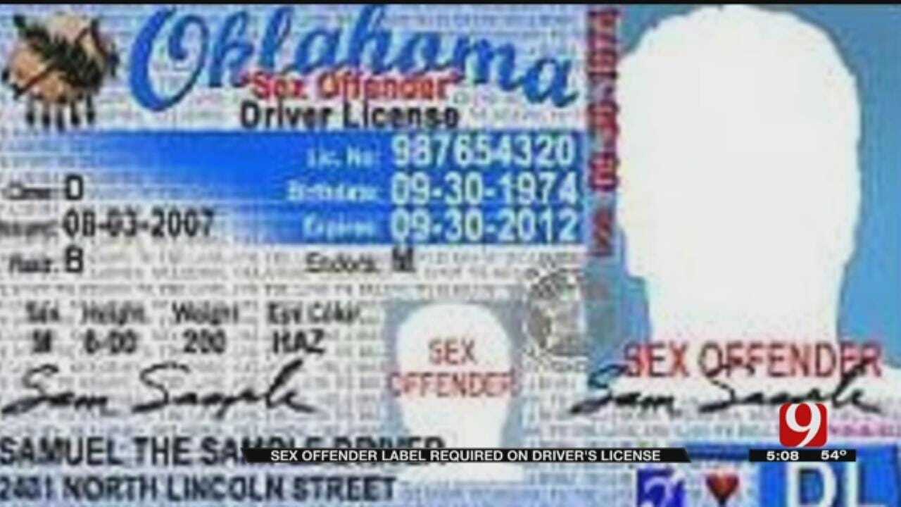Federal Court Upholds Oklahoma 'Sex Offender' Label On Driver’s License Law