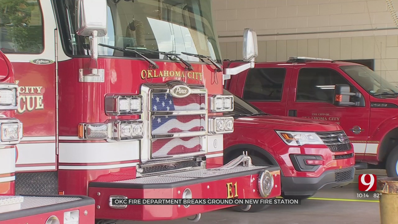 Oklahoma City Fire Department Breaks Ground On New Fire Station In SW OKC 