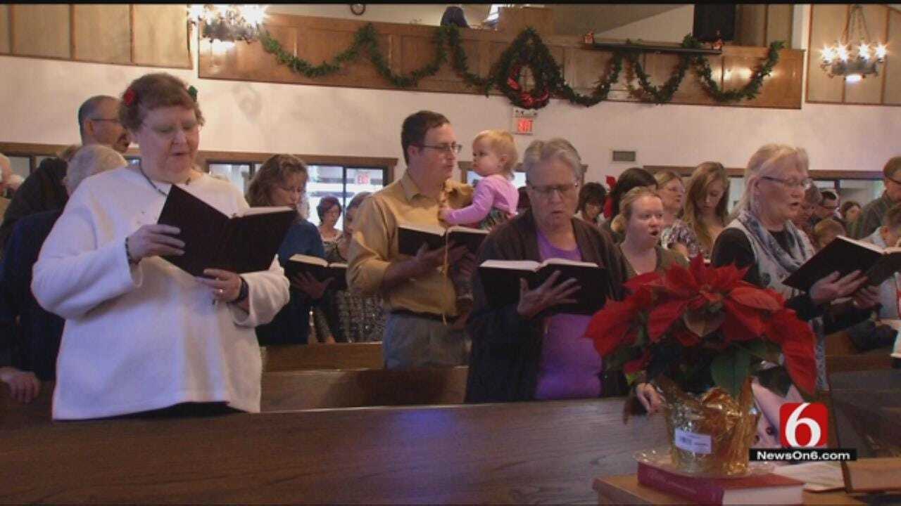 Claremore Church Members Hold First Service After Fire