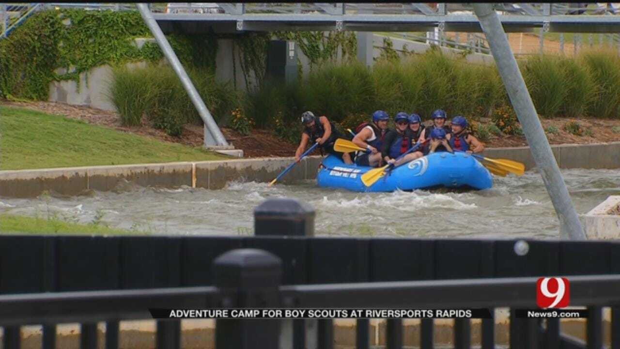 Adventure Camp For Boy Scouts At Riversports Rapids