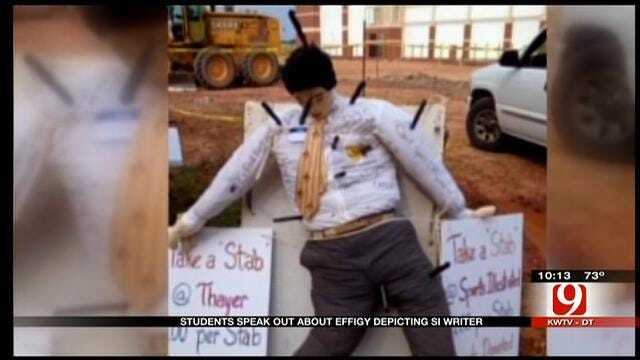 OSU Students Unhappy After Effigy Of Sports Illustrated Writer Stabbed