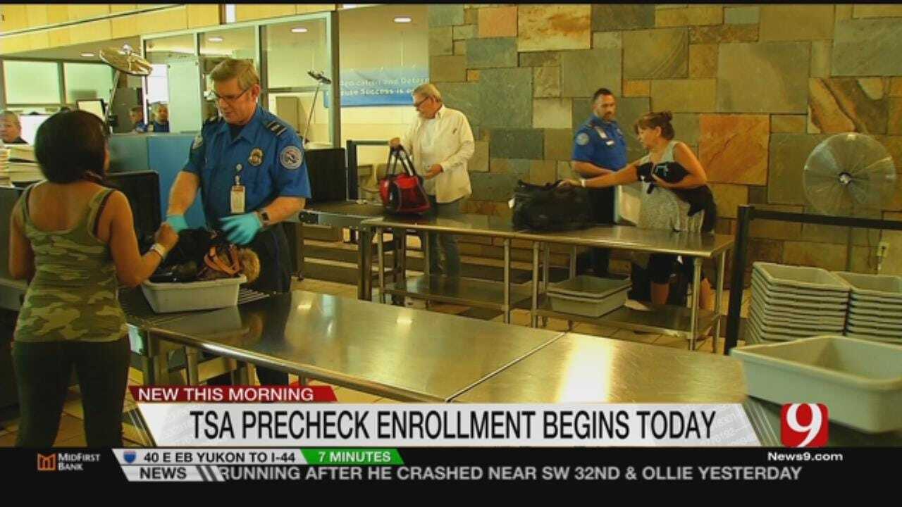 Will Rogers Begins TSA Pre-Checks Today
