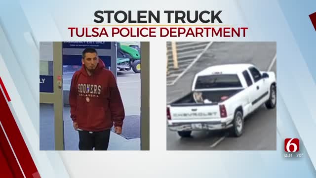 Tulsa Police Search For Car Theft, Robbery Suspect