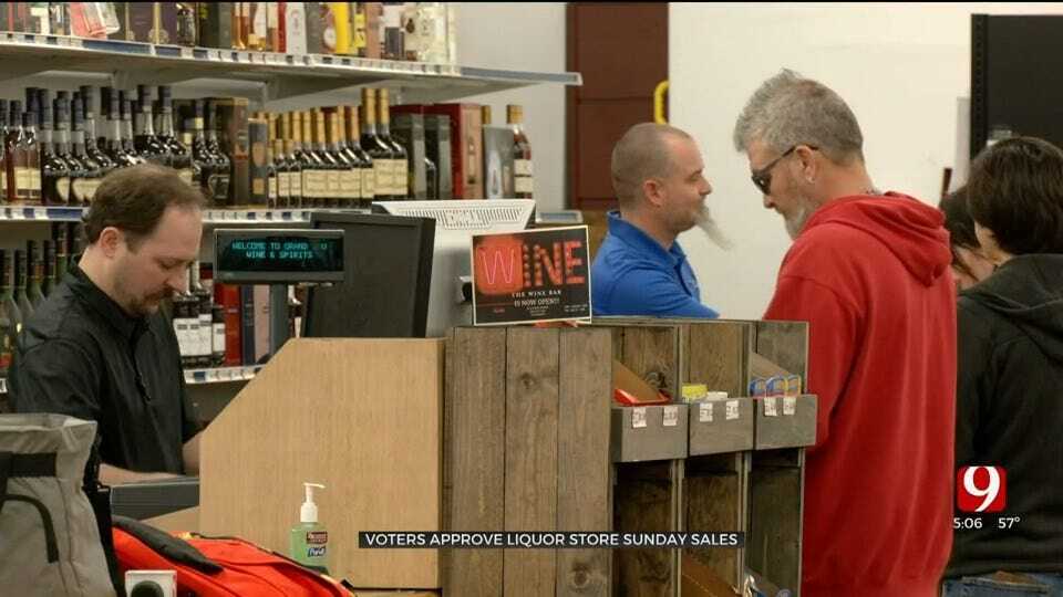 Voters Approve Liquor Store Sunday Sales