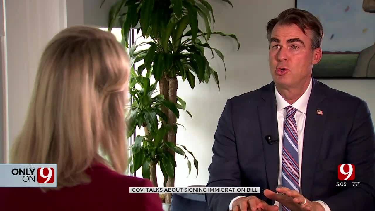 'A Lot Of Misinformation:' Governor Kevin Stitt Aims To Clear Confusion On New Immigration Law