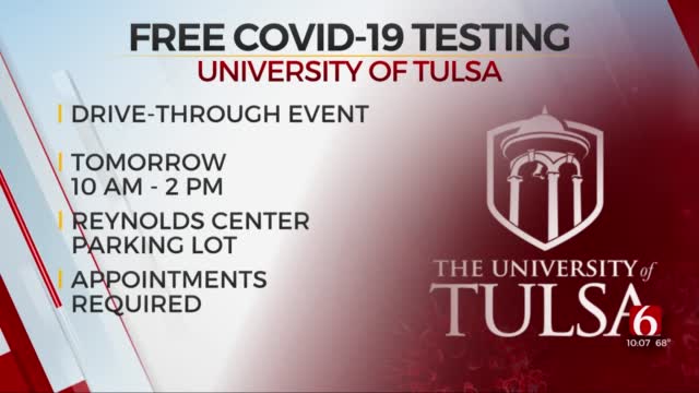 Free COVID-19 Testing Available At University Of Tulsa 