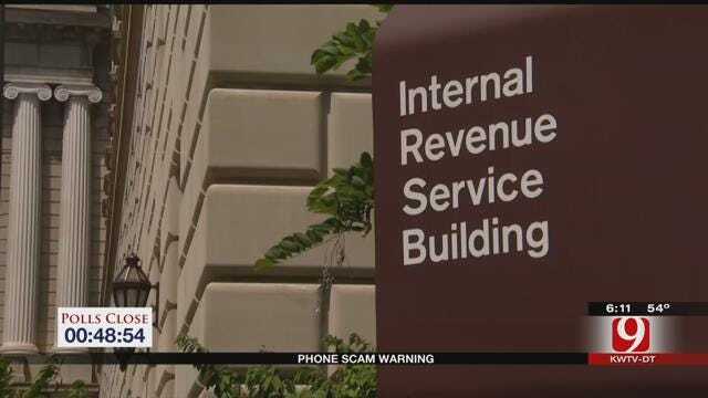 Oklahoma County Sheriff’s Office Warns Of IRS Phone Scams