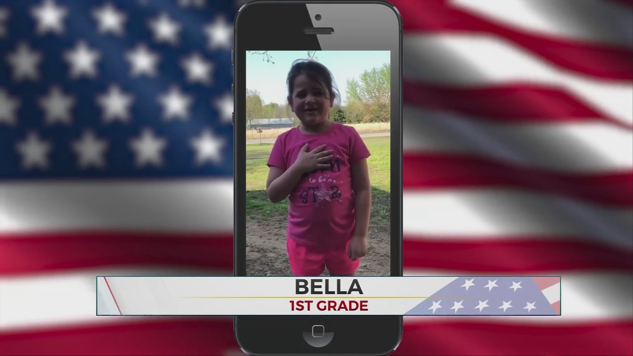 Daily Pledge: First-Grader Bella