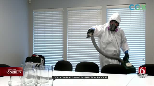 Cleaning Business Staying Busy Sanitizing Offices, Businesses Before Reopening