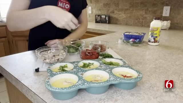 Natalie Mikles With Made In Oklahoma Shares A recipe For Frittata Muffins 