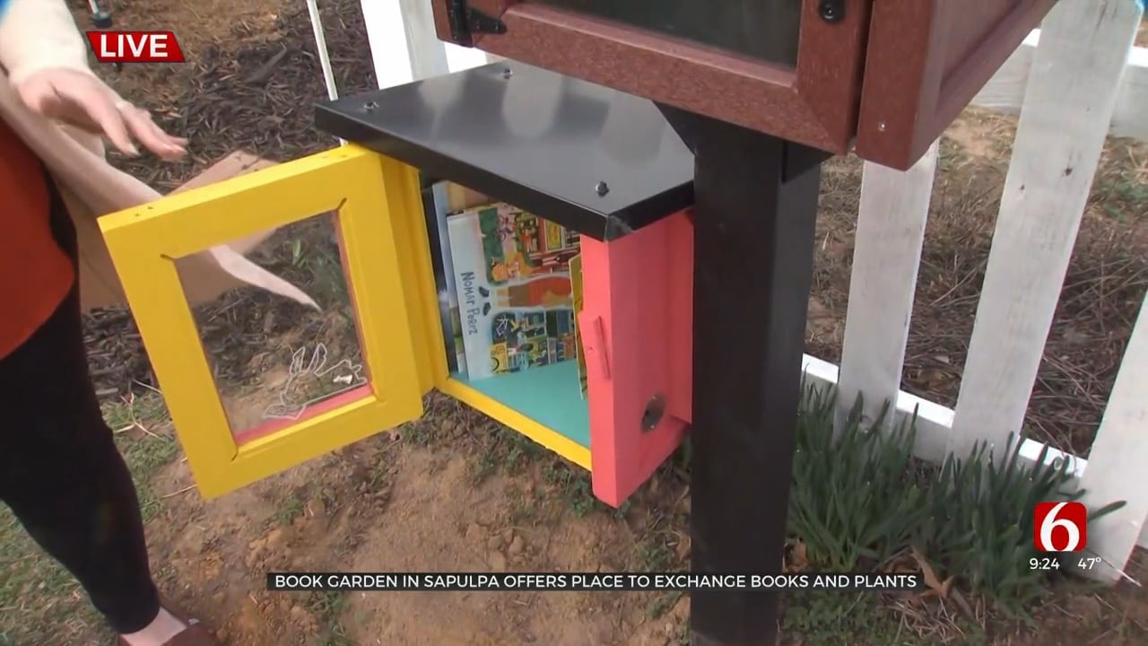 Book Garden In Sapulpa Offers Place To Exchange Books, Plants