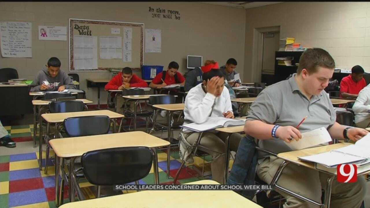 Oklahoma School Leaders Concerned About 5-Day School Week Bill