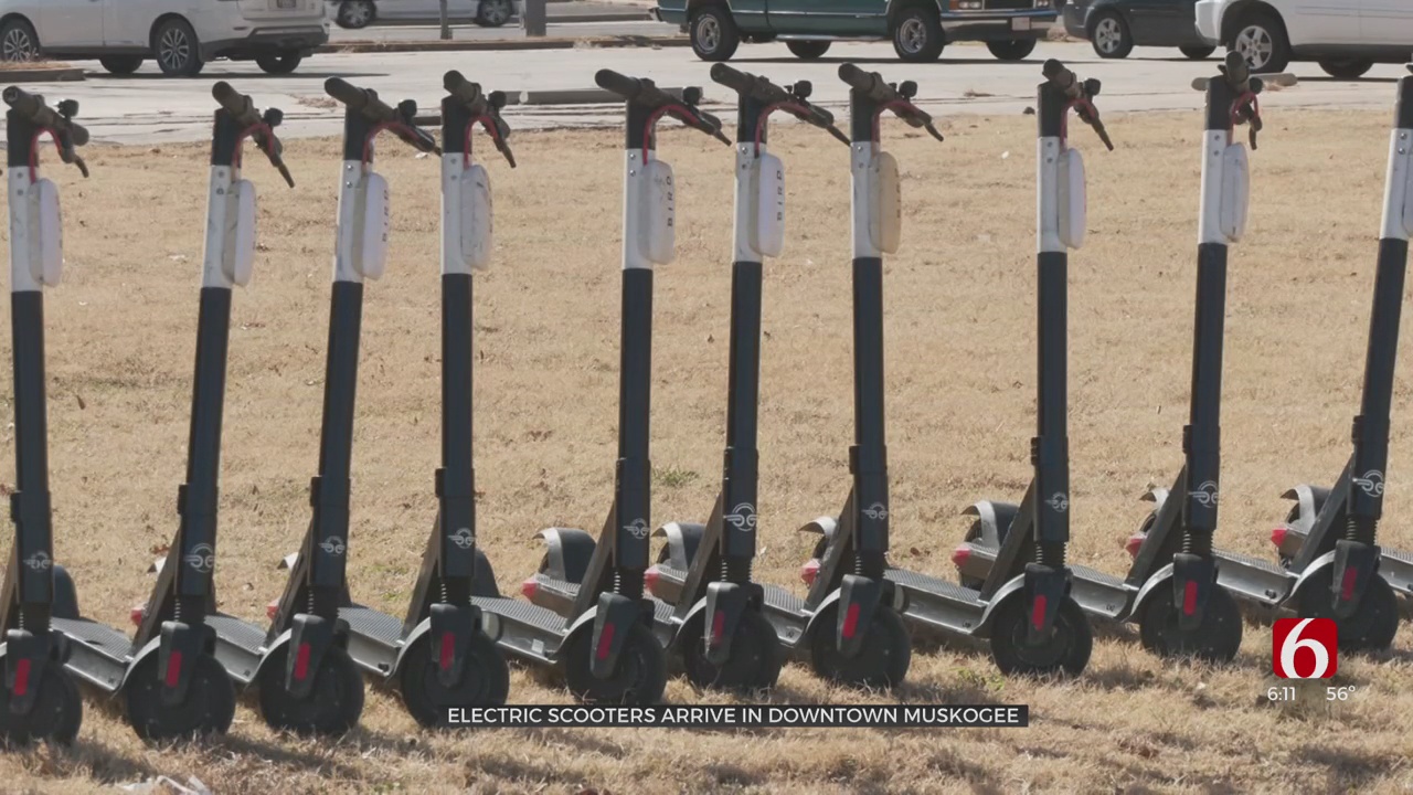 Electric Scooters Come To Muskogee